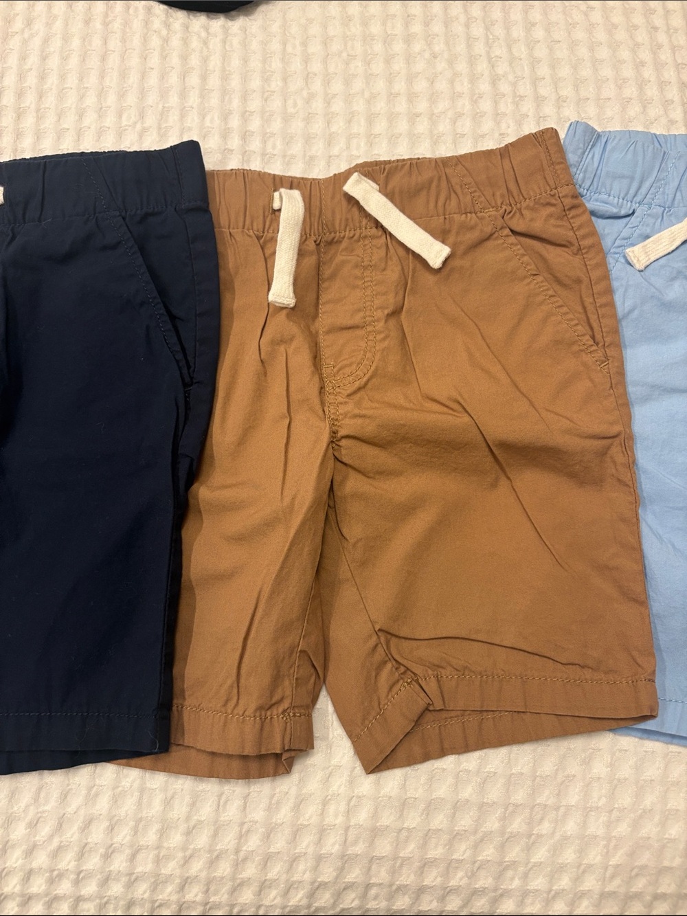 H&M Brown Drawstring Pull-On Kids Shorts